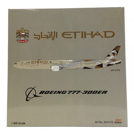 ETIHAD 飛行機模型 ボーイング777-300ER AV4116