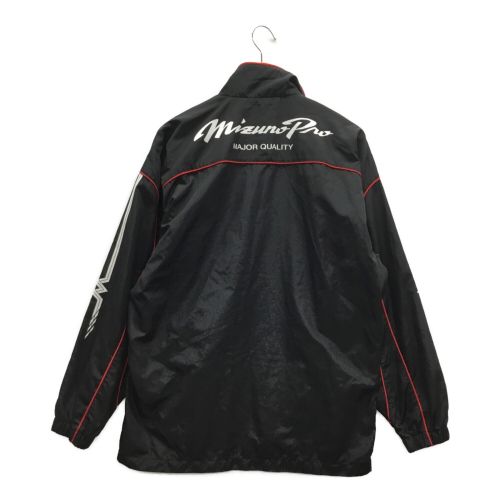 MIZUNO (ミズノ) セットアップジャージ メンズ SIZE M ブラック×レッド