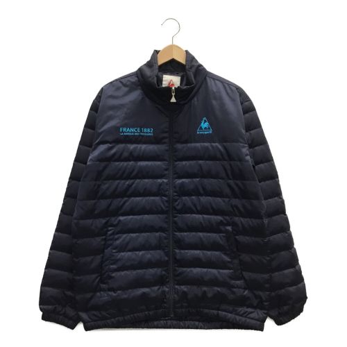 le coq sportif (ルコックスポルティフ) ダウンジャケット メンズ SIZE L ネイビー 秋冬物 QB584943FK