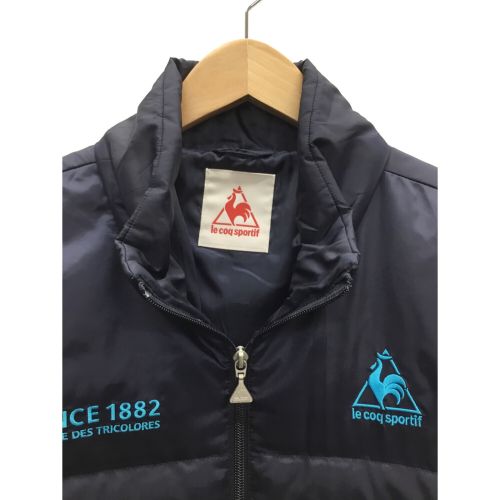 le coq sportif (ルコックスポルティフ) ダウンジャケット メンズ SIZE L ネイビー 秋冬物 QB584943FK