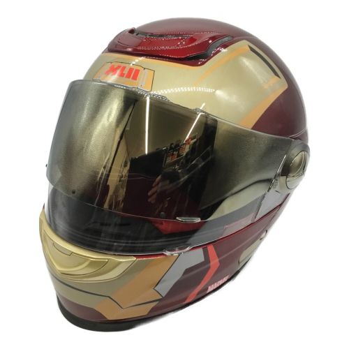 Kabuto (カブト) フルフェイス SIZE XL サンシェードワレ・ハガレ有 アイアンマン AFFID 2014年製 PSCマーク(バイク用ヘルメット)有