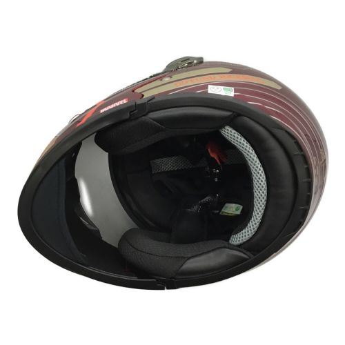 Kabuto (カブト) フルフェイス SIZE XL サンシェードワレ・ハガレ有 アイアンマン AFFID 2014年製 PSCマーク(バイク用ヘルメット)有