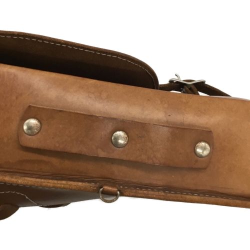 バイク用レザーサイドバッグ