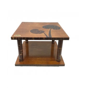 桜皮細工 (オウヒザイク) 飾り棚 未使用品