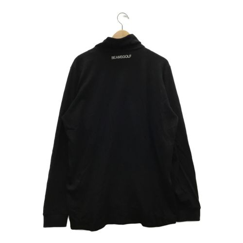 BEAMS GOLF (ビームスゴルフ) ハ-フジップシャツ メンズ SIZE L ブラック 82-13-0145-444