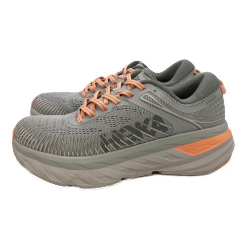 HOKAONEONE (ホカオネオネ) ランニングシューズ レディース SIZE 24.5cm グレー BONDI 7 1110519  HMSH｜トレファクONLINE