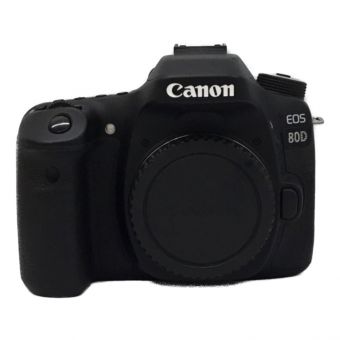 CANON (キャノン) デジタル一眼レフカメラ EOS 80D EF-S18-135 IS USM レンズキット EOS 80D 2420万画素 専用電池 -