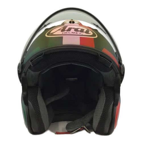 Arai (アライ) バイク用ヘルメット SIZE M SZ-RAM4 トリコローレ 2017年製 PSCマーク(バイク用ヘルメット)有