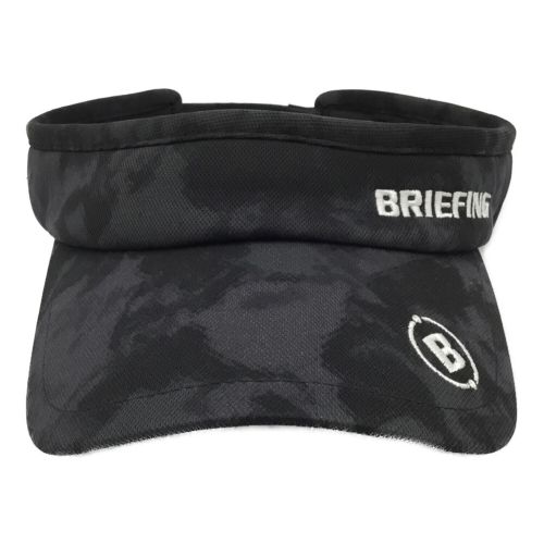 BRIEFING (ブリーフィング) サンバイザー レディース SIZE Free ブラック BRG221W63