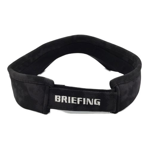 BRIEFING (ブリーフィング) サンバイザー レディース SIZE Free ブラック BRG221W63