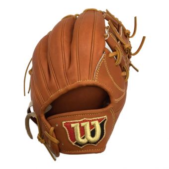 Wilson (ウィルソン) 硬式グローブ 11.75インチ オレンジ 内野用 右利き用 WBW100538