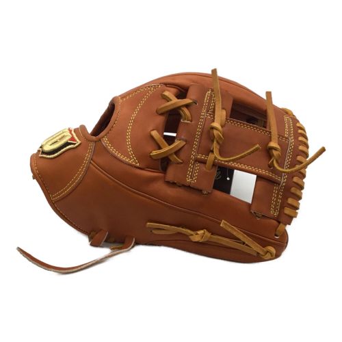 Wilson (ウィルソン) 硬式グローブ 11.75インチ オレンジ 内野用 右利き用 WBW100538