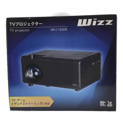 Wizz (ウィズ) プロジェクター WPJ-T200B TVチューナー内臓 B-CAS 