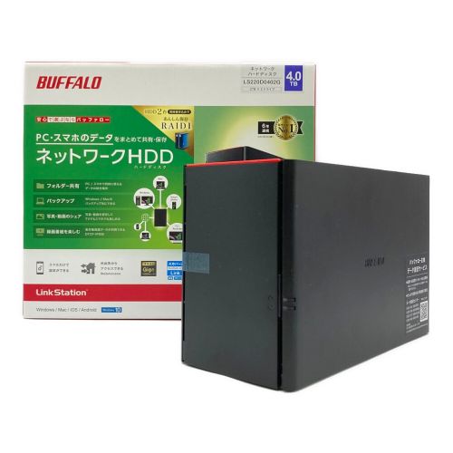 BUFFALO ネットワークHDD LS220D0402G 4TB-