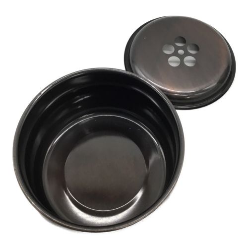 石川堂 純銅茶器揃 茶筒・建水・茶托