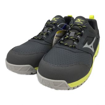 MIZUNO (ミズノ) 安全靴 メンズ SIZE 27cm グレー×イエロー オールマイティAS15L F1GA200205