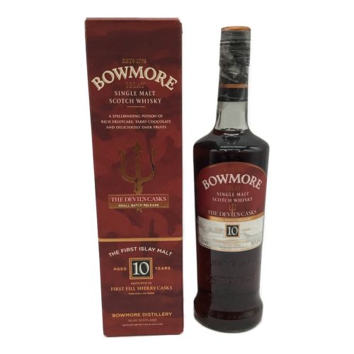 BOWMORE (ボウモア) ウィスキー 700ml デビルズカスク 10年 未開封