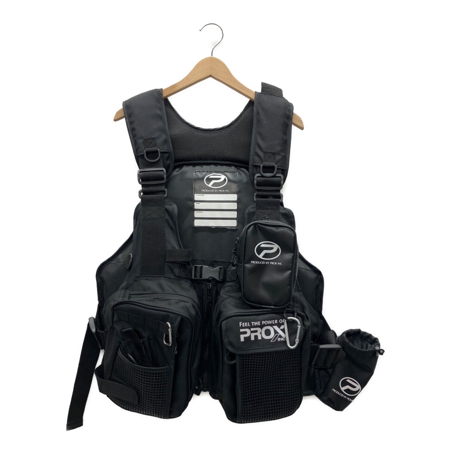  Prox Floating Game Vest, PX399SKG, Black/Gray, Adult