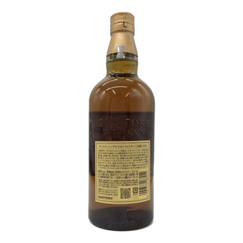 サントリー ジャパニーズ 700ml 山崎 12年 シングルモルト 未開封