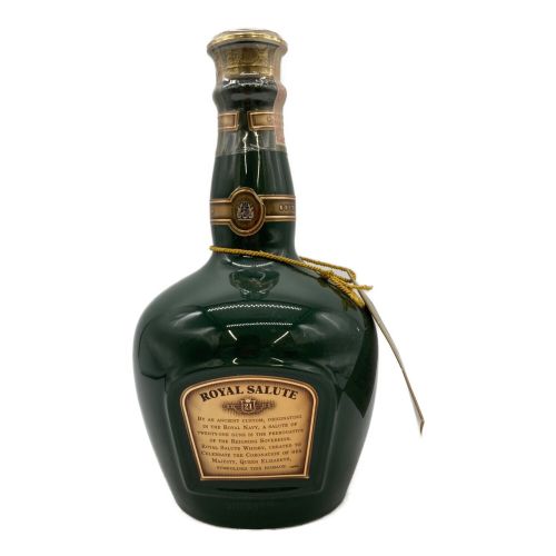 未開封 ROYAL SALUTE SCOTCH WHISKY 700ml 陶器 - 酒