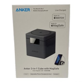 Anker (アンカー) ワイヤレス充電器 3-in-1 Cube with MagSafe