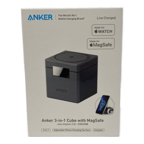 現在在庫あり mk様専用 Anker 3-in-1 cube with MagSafe