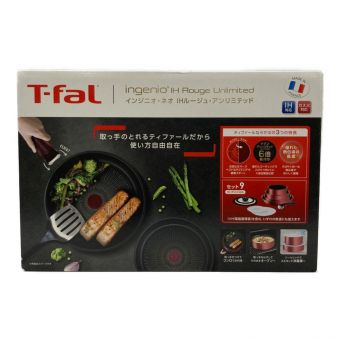 T-Fal (ティファール) フライパン インジニオ・ネオ・IH ルージュ・アンリミテッド セット9