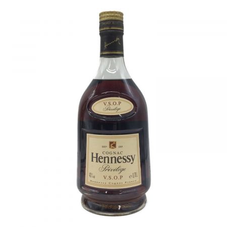 ヘネシー (Hennessy) コニャック 700ml プリヴィレッジ VSOP 未開封