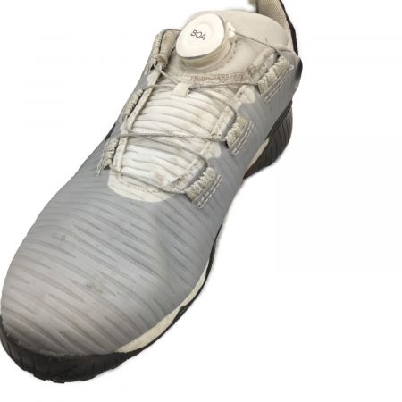 adidas (アディダス) ゴルフシューズ メンズ 25cm グレー FY0675