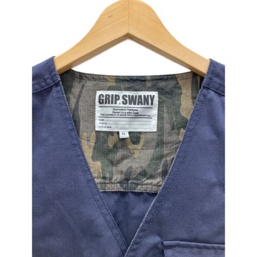 GRIP SWANY (グリップスワニー) 焚き火用ワークベスト メンズ SIZE XL ネイビー オールシーズン｜トレファクONLINE