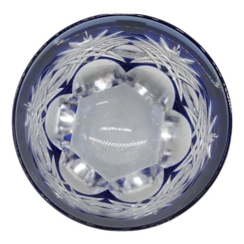 KAGAMI CRYSTAL (カガミクリスタル) ロックグラス 色被せ切子 サンクラール 2Pセット