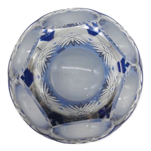 KAGAMI CRYSTAL (カガミクリスタル) ロックグラス 色被せ切子 サンクラール 2Pセット