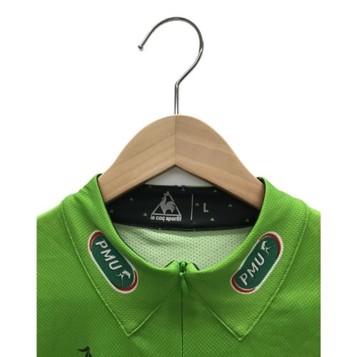 le coq sportif (ルコックスポルティフ) サイクルウェア メンズ SIZE L グリーン トップス QC-7402TDF