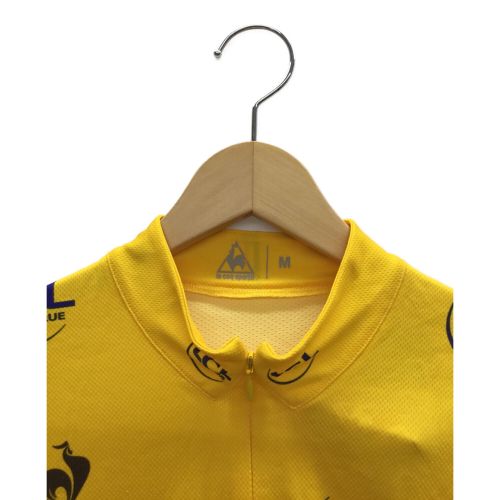 le coq sportif (ルコックスポルティフ) サイクルウェア メンズ SIZE M イエロー トップス QC-7401TDF