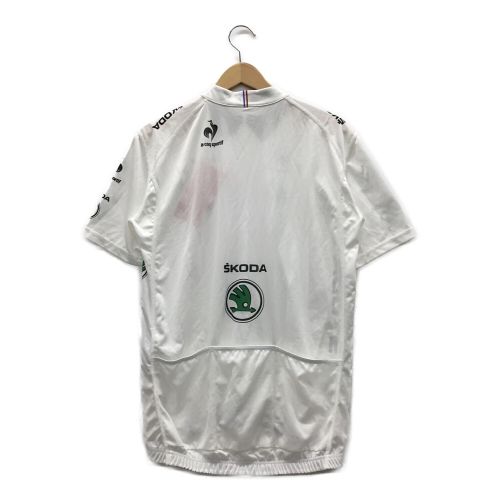 le coq sportif (ルコックスポルティフ) サイクルウェア メンズ SIZE L ホワイト トップス QC-7402TDF