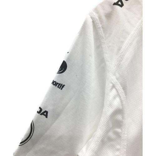 le coq sportif (ルコックスポルティフ) サイクルウェア メンズ SIZE L ホワイト トップス QC-7402TDF