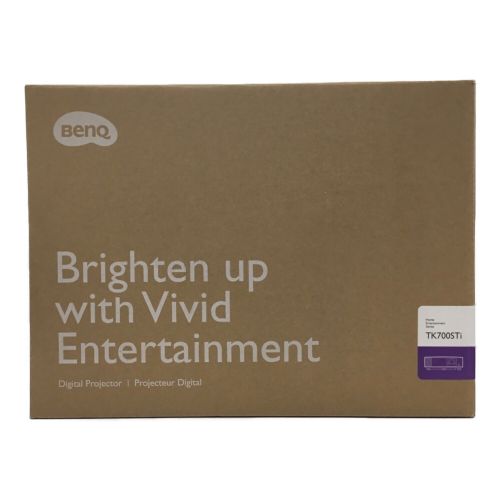 BenQ (ベンキュ) プロジェクター 光源使用時間3720h TK700STi 2021年製 4K対応 -
