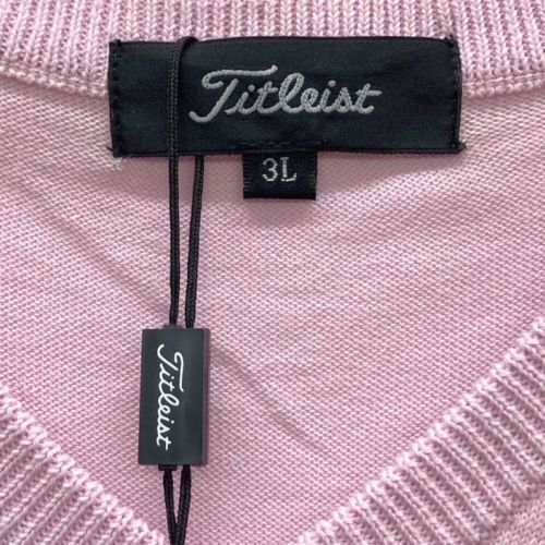 Titleist (タイトリスト) ゴルフウェア(トップス) メンズ SIZE 3L ピンク ベスト TSMK1764