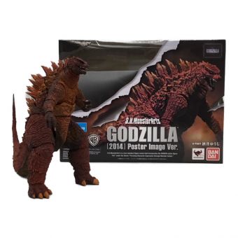 BANDAI (バンダイ) フィギュア  ゴジラ (2014) ポスターイメージ Ver. S.H.MonsterArts 箱痛み有り  非売品