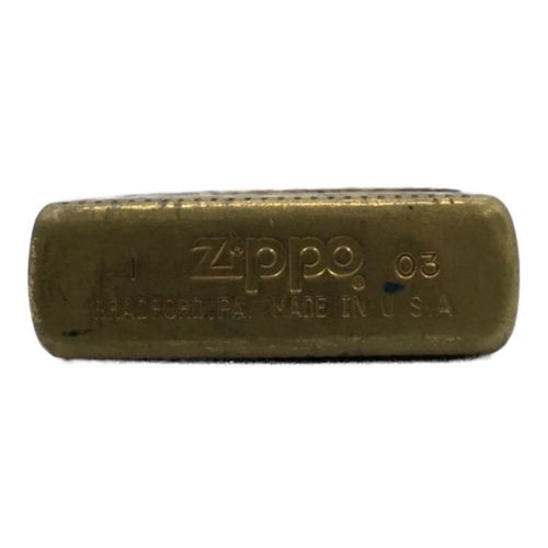 ZIPPO (ジッポ) ZIPPO 真鍮 ベネチアン柄 2003年製