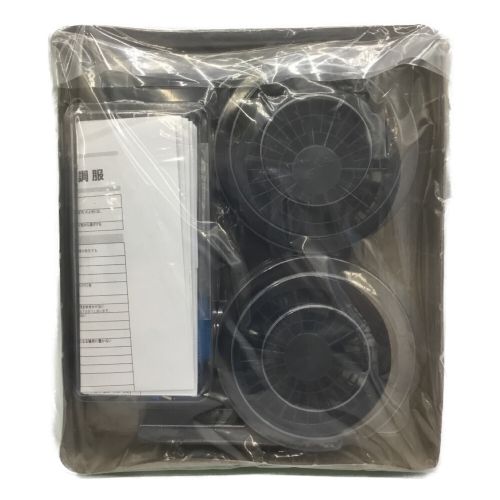 NSP 空調服 メンズ SIZE L ブルー ファン・バッテリー・充電器セット 夏物 NA-101B