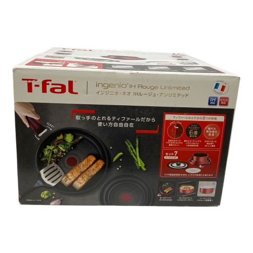 T-Fal (ティファール) インジニオ・ネオ L38395 IHルージュ・アンリミテッド セット 7