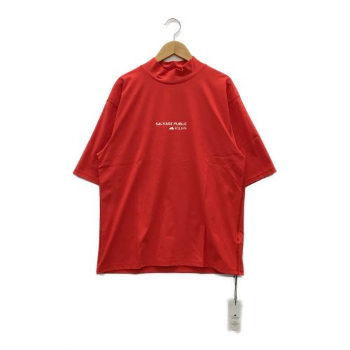 SALVAGE PUBLIC (サルベージパブリック) ゴルフウェア(トップス) メンズ SIZE S レッド SVKS3026