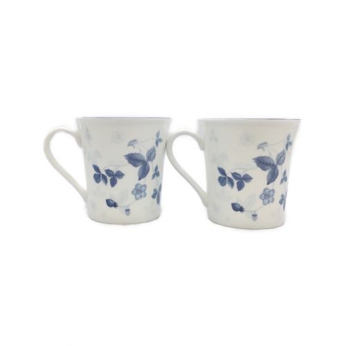 Wedgwood (ウェッジウッド) マグカップ ストロベリーブルーム 2Pセット