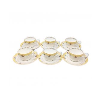 Noritake (ノリタケ) カップ&ソーサー トゥルーラブ 6Pセット
