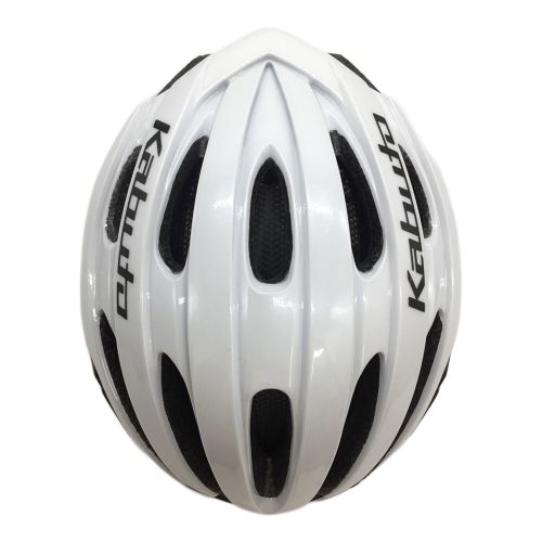 Kabuto (カブト)  REZZA-2  サイクル用ヘルメット フロント　パールホワイトバイザー同梱