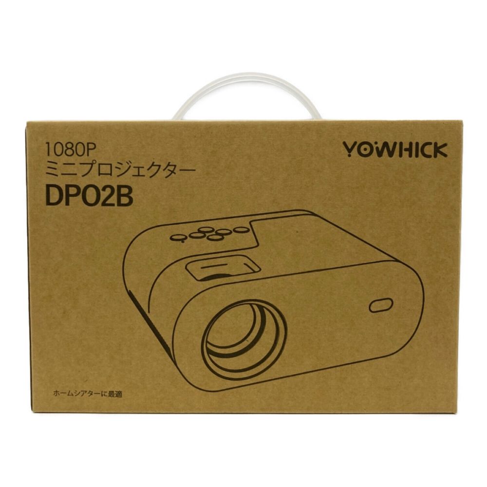 ミニプロジェクター YOWHICK DPO2W YOWHICK ミニプロジェクター DPO2W 1080P - メルカリ