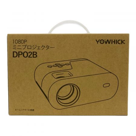 YOWHICK ミニプロジェクター DP02B -
