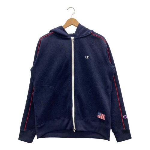 Champion (チャンピオン) ゴルフウェア(トップス) メンズ SIZE L ネイビー ジップフーデッドジャケット C3-UG103