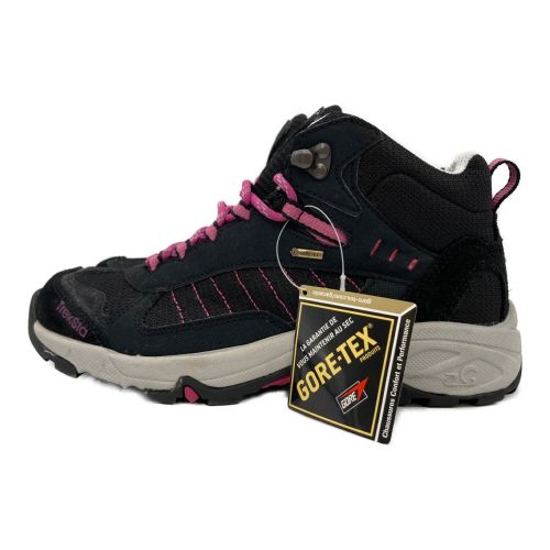 Treksta (トレクタ) トレッキングブーツ レディース SIZE 24.5cm ブラック×ピンク GORE-TEX FP-05 GTX